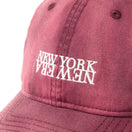 9TWENTY The New York ヴィンテージウォッシュ マルーン - 14699395 - SM | NEW ERA ニューエラ公式オンラインストア