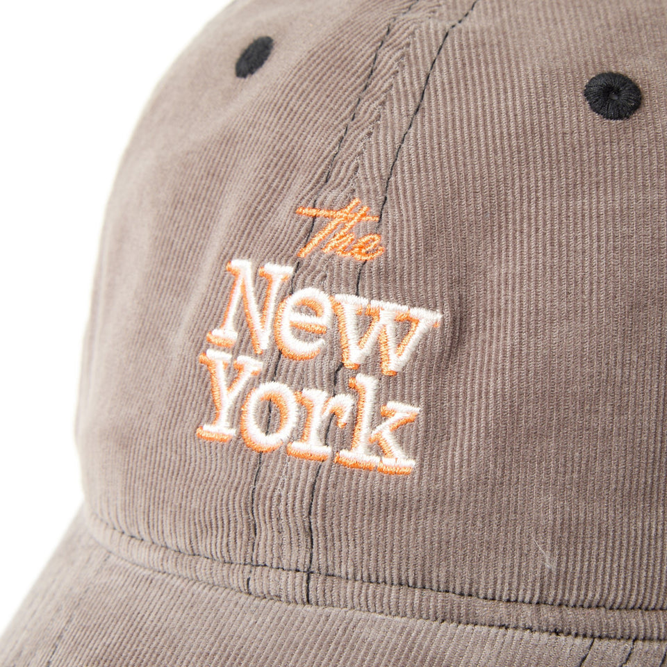 9TWENTY The New York マイクロコーデュロイ ダークグレー - 14699398 - SM | NEW ERA ニューエラ公式オンラインストア