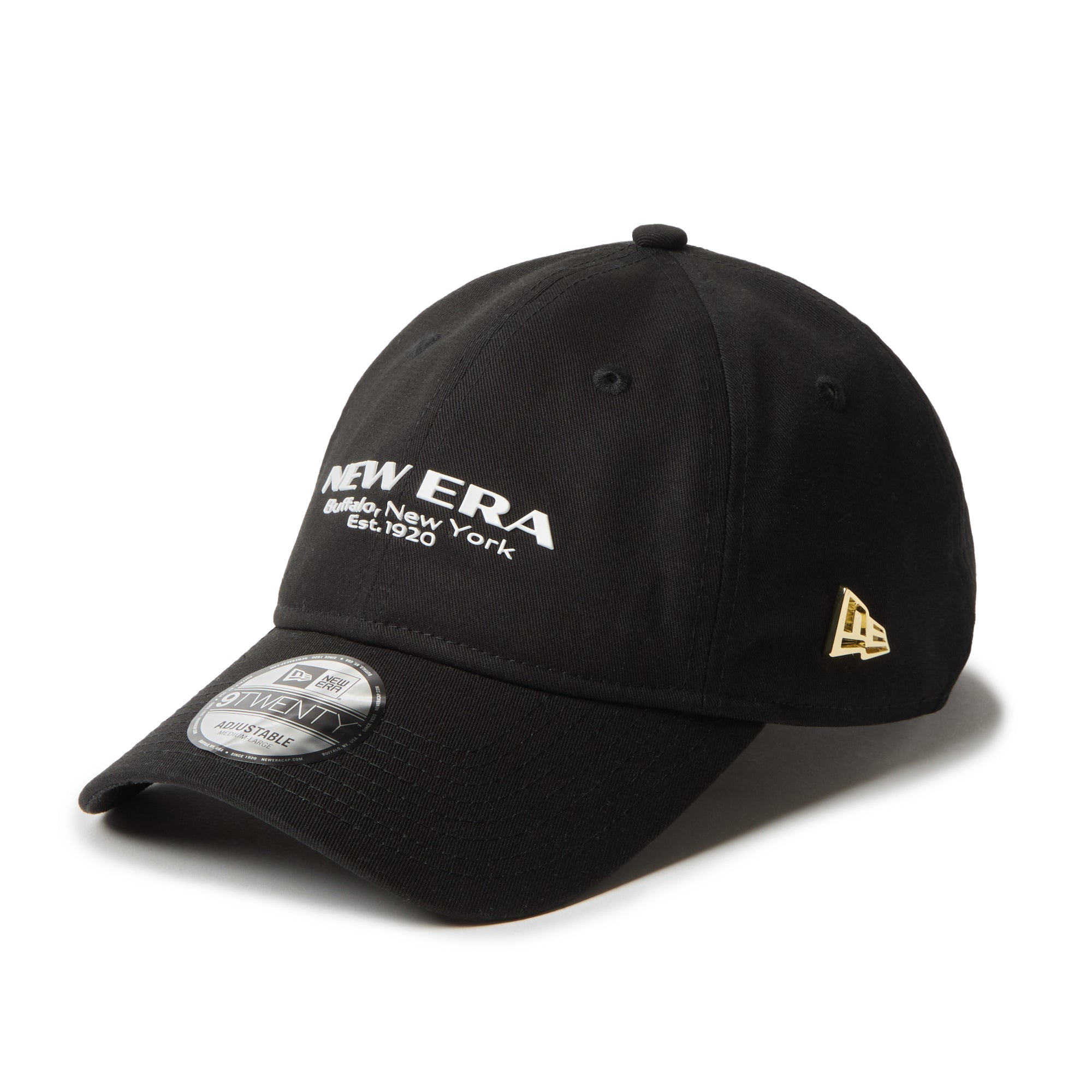 NEW ERA ブラック ポロシャツMEDIUM新品 カジュアルクラシック MLB Under Visor Logo ニューヨーク