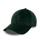 9TWENTY Velour ベロア ニューヨーク・ヤンキース ダークグリーン バックリボン - 14880343 - OSFM | NEW ERA ニューエラ公式オンラインストア