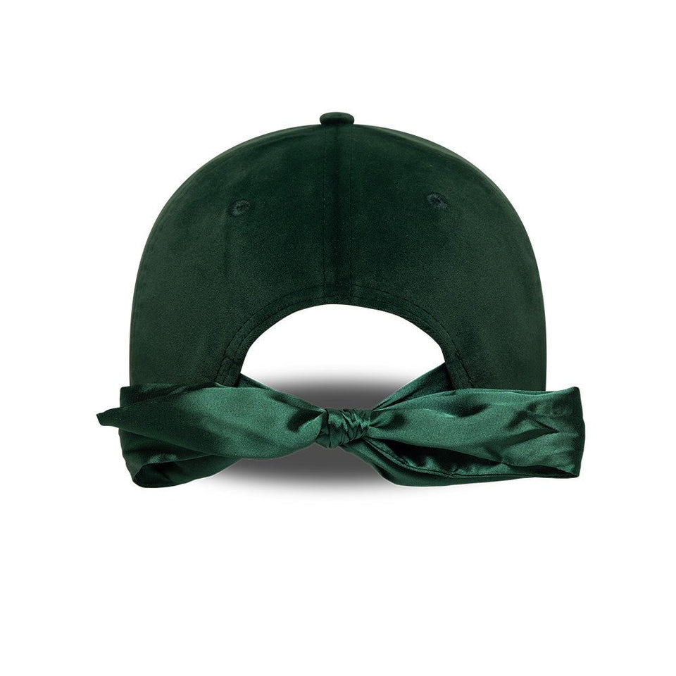 9TWENTY Velour ベロア ニューヨーク・ヤンキース ダークグリーン バックリボン - 14880343 - OSFM | NEW ERA ニューエラ公式オンラインストア