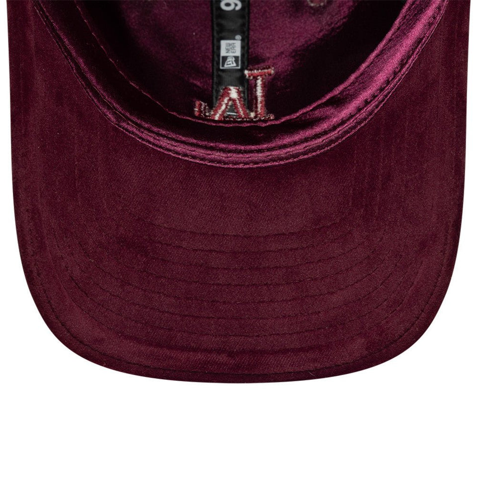 9TWENTY Velour ベロア ロサンゼルス・ドジャース マルーン バックリボン - 14880345 - OSFM | NEW ERA ニューエラ公式オンラインストア