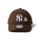 9TWENTY クロスストラップ With Rose ニューヨーク･ヤンキース ウォルナット - 14668003-SM | NEW ERA ニューエラ公式オンラインストア