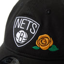 9TWENTY クロスストラップ With Rose ブルックリン・ネッツ ブラック - 14668006-SM | NEW ERA ニューエラ公式オンラインストア