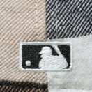 59FIFTY Dog Ear ドッグイヤー BLACK LABEL FW23 アトランタ・ブレーブス ブラックチェック