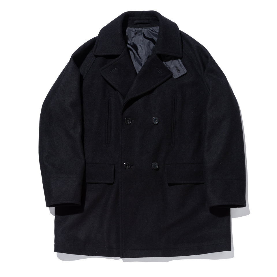 メルトン ピーコート BLACK LABEL FW23 ブラック