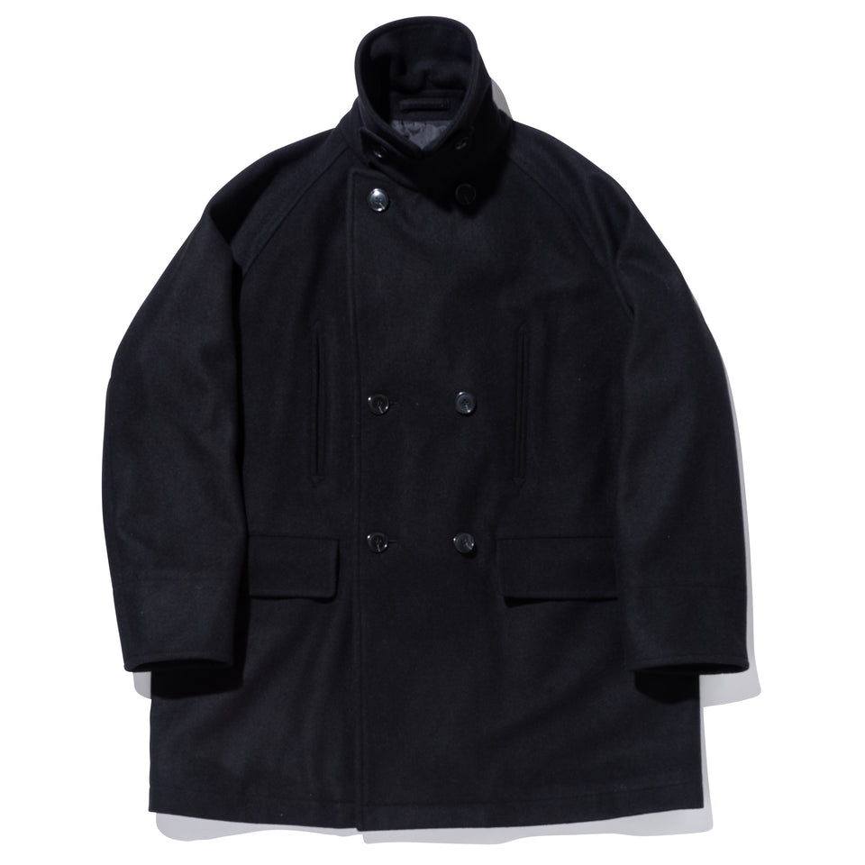 メルトン ピーコート BLACK LABEL FW23 ブラック