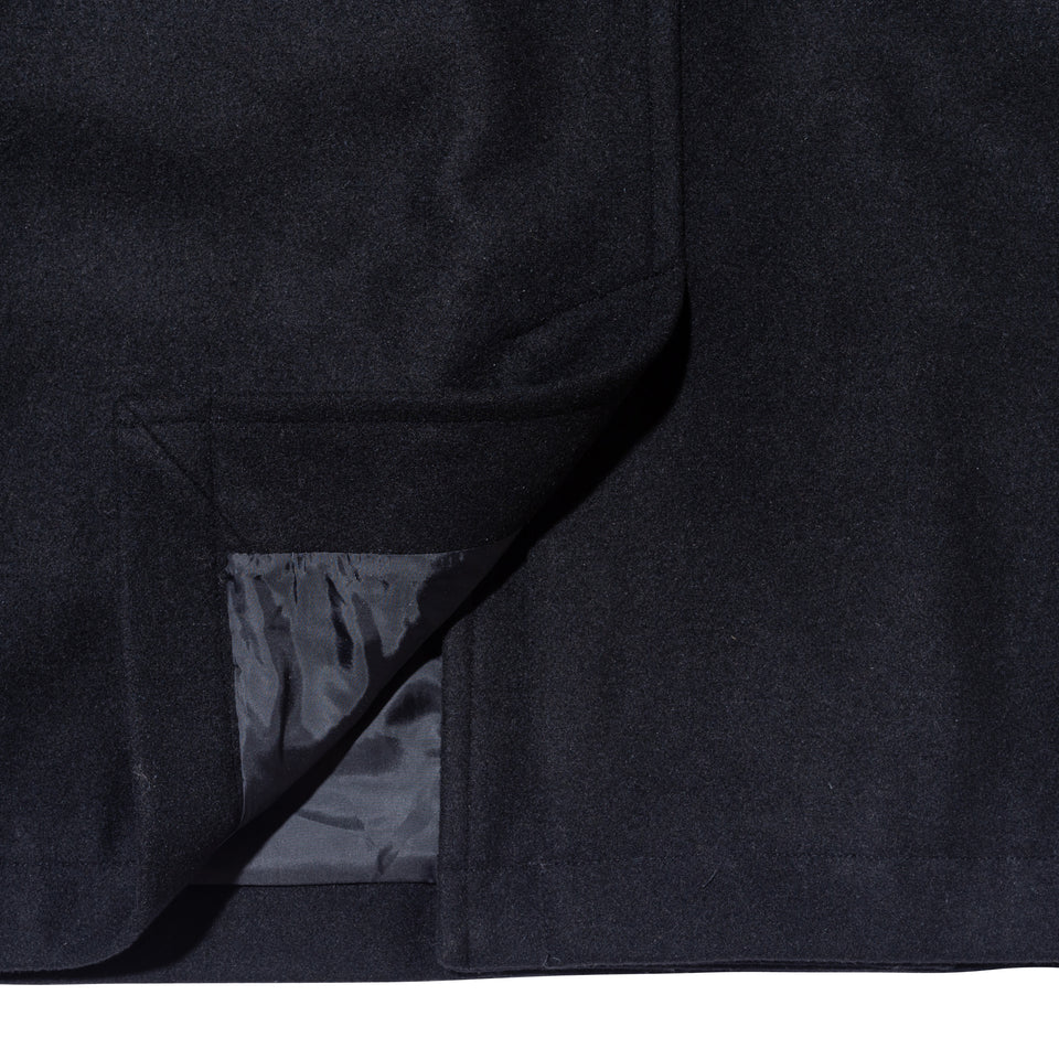 メルトン ピーコート BLACK LABEL FW23 ブラック