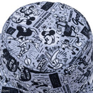 バケット01 リバーシブル Disney 100th オフィシャルロゴ ブラック
