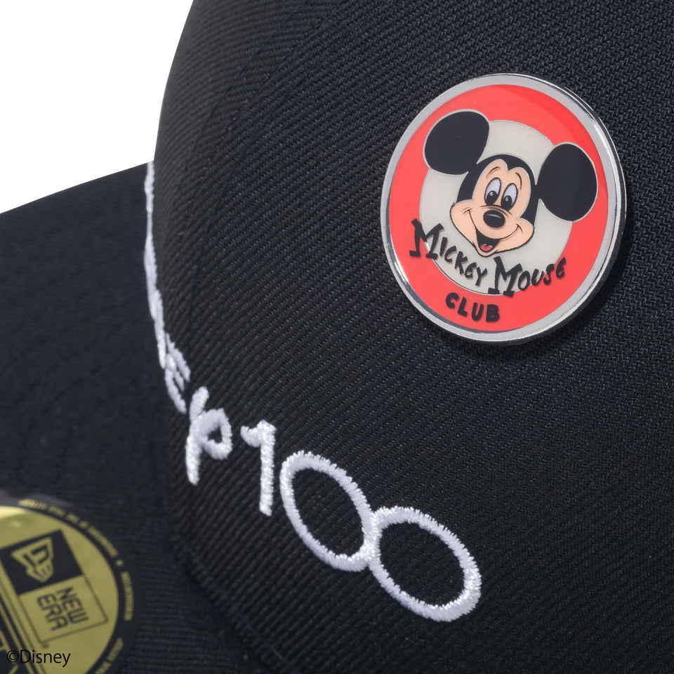 59FIFTY Disney 100th オフィシャルロゴ ミッキー ピンズ