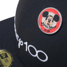 59FIFTY Disney 100th オフィシャルロゴ ミッキー ピンズ ブラック