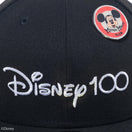 59FIFTY Disney 100th オフィシャルロゴ ミッキー ピンズ ブラック
