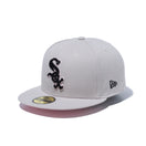 59FIFTY Pink Undervisor シカゴ・ホワイトソックス ストーン ピンクアンダーバイザー