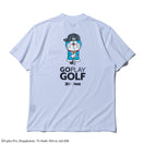 半袖 鹿の子 ミッドネック Tシャツ ドラえもん ホワイト | ゴルフ