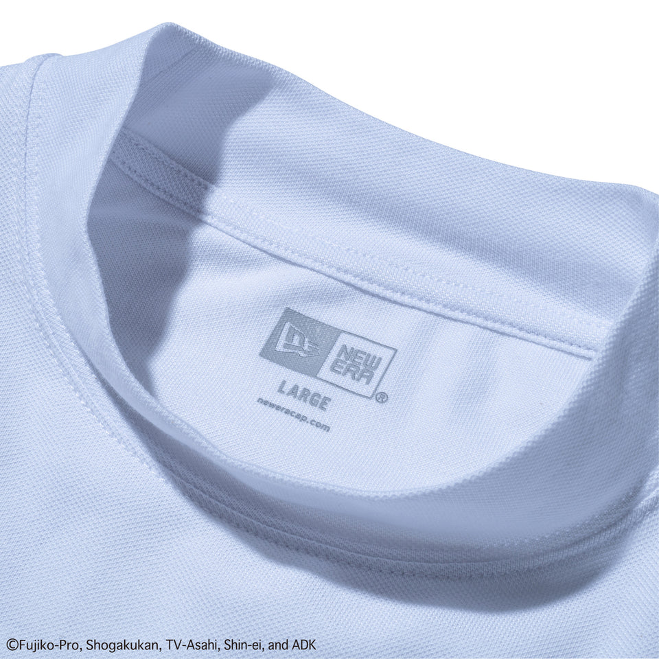 半袖 鹿の子 ミッドネック Tシャツ ドラえもん ホワイト | ゴルフ