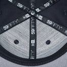 59FIFTY ソフトバックラム Sunburn クラシックロゴ フェーデッドブラック