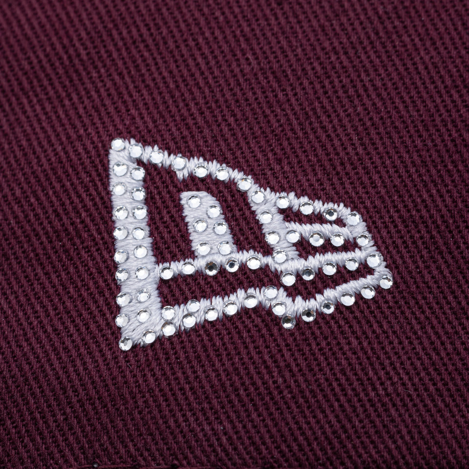 9FORTY Rhinestone ニューヨーク・ヤンキース マルーン