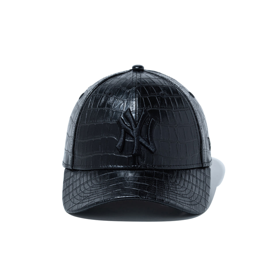 Women's 9FORTY Pattern PU レザー ニューヨーク・ヤンキース ブラック