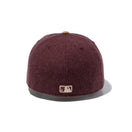 59FIFTY Heather Pack サンフランシスコ・ジャイアンツ ヘザーマルーン ウィートバイザー
