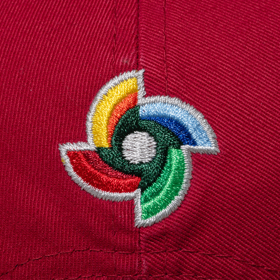 9TWENTY World Baseball Classic Mini Logo ピノットレッド