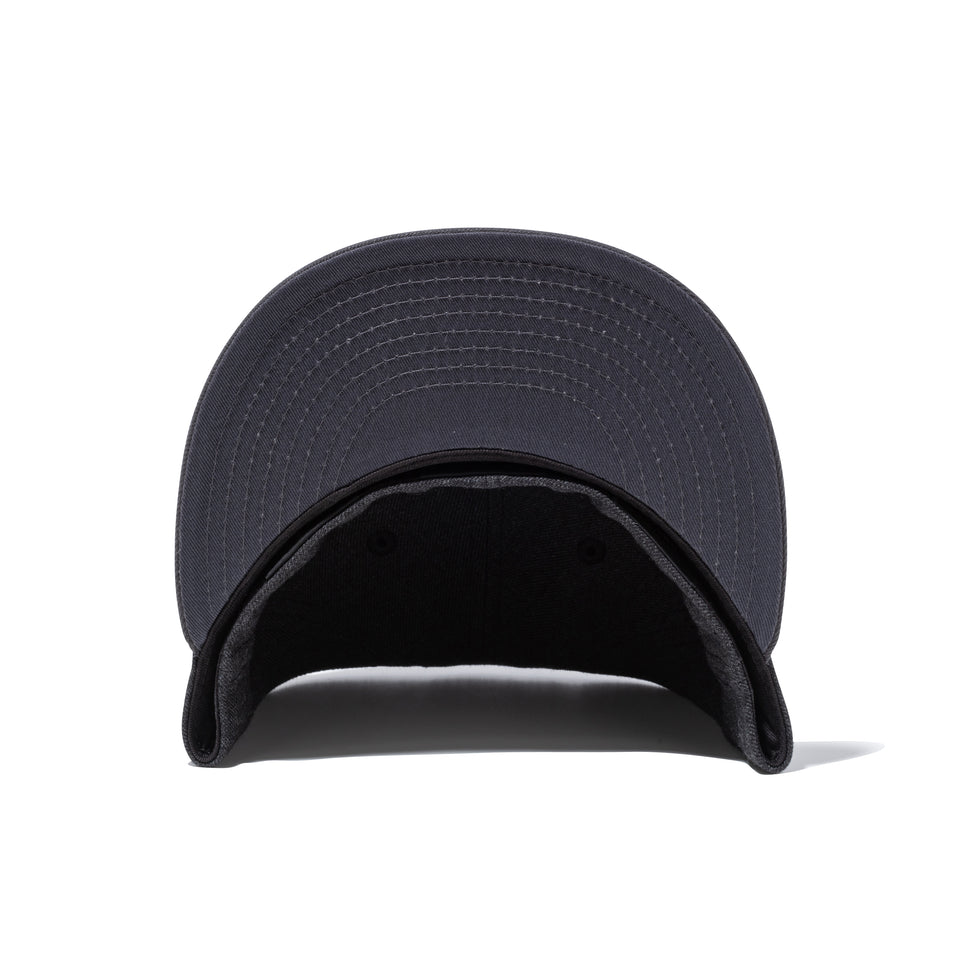 59FIFTY Heather Pack クラシックロゴ ヘザーブラック ダークグラファイトバイザー