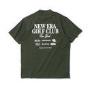 半袖 ユーティリティー ミッドネック Tシャツ NEW ERA GOLF CLUB オリーブ | ゴルフ
