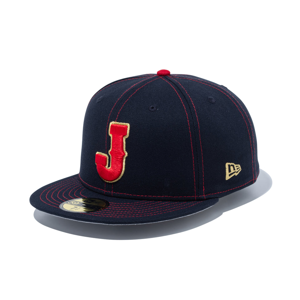 59FIFTY 2026 World Baseball Classic Samurai Japan Players YAMAMOTO 18 ネイビー