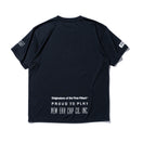 半袖 テック Tシャツ アーカイブロゴ ブラック レギュラーフィット | パフォーマンスアパレル