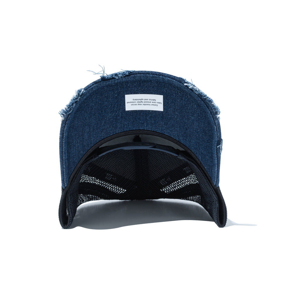 9FORTY A-Frame トラッカー ビザ・キャッシュアップ・レーシングブルズ F1 チーム レザーパッチ デニム