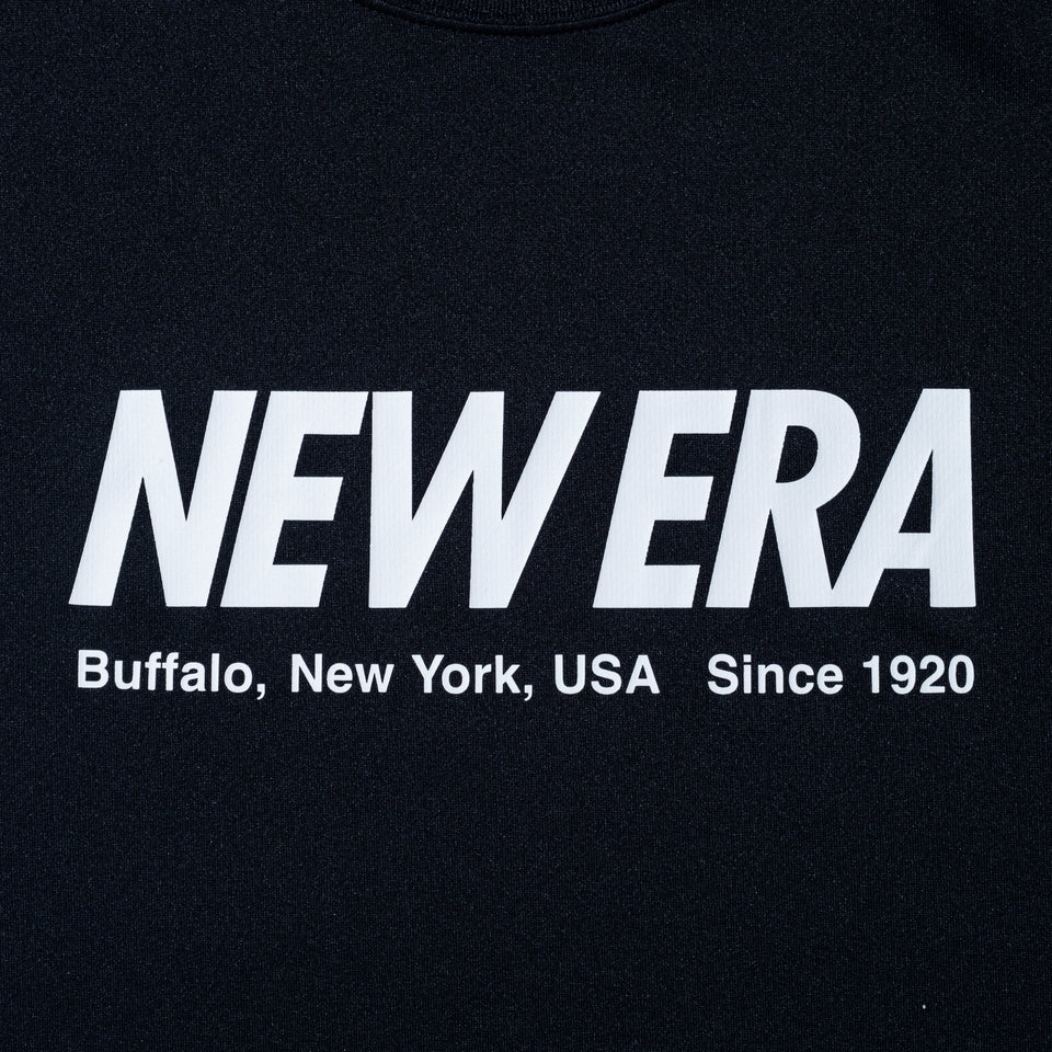 半袖 テック Tシャツ アーカイブロゴ ブラック レギュラーフィット | パフォーマンスアパレル