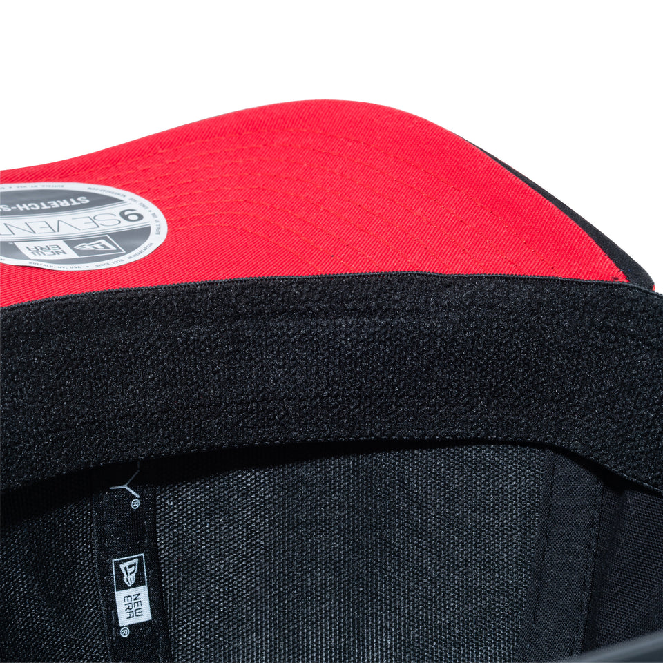 9SEVENTY ストレッチスナップ TGR・ハース F1 チーム スウェード ブラック
