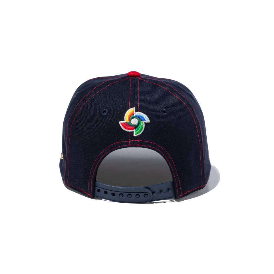 キッズ Youth 9FIFTY World Baseball Classic ネイビー/スカーレット