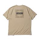 半袖 テック Tシャツ Paisley ベージュ レギュラーフィット | パフォーマンスアパレル