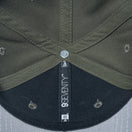 9SEVENTY ストレッチスナップ New Olive ロサンゼルス・ドジャース ニューオリーブ