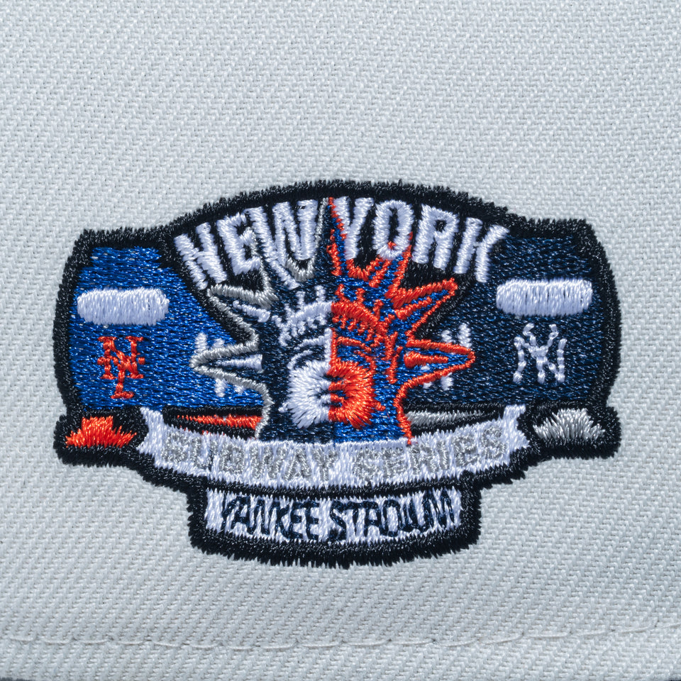 9FORTY Subway Series ニューヨーク・ヤンキース サンディーリネン ネイビーバイザー