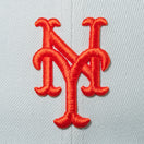 9FORTY Subway Series ニューヨーク・メッツ サンディーリネン ライトロイヤルバイザー
