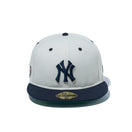 59FIFTY ソフトバックラム Subway Series ニューヨーク・ヤンキース サンディーリネン ネイビーバイザー