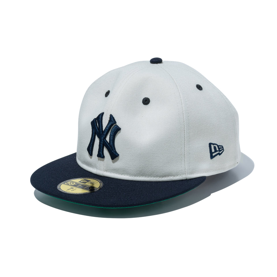 59FIFTY ソフトバックラム Subway Series ニューヨーク・ヤンキース サンディーリネン ネイビーバイザー