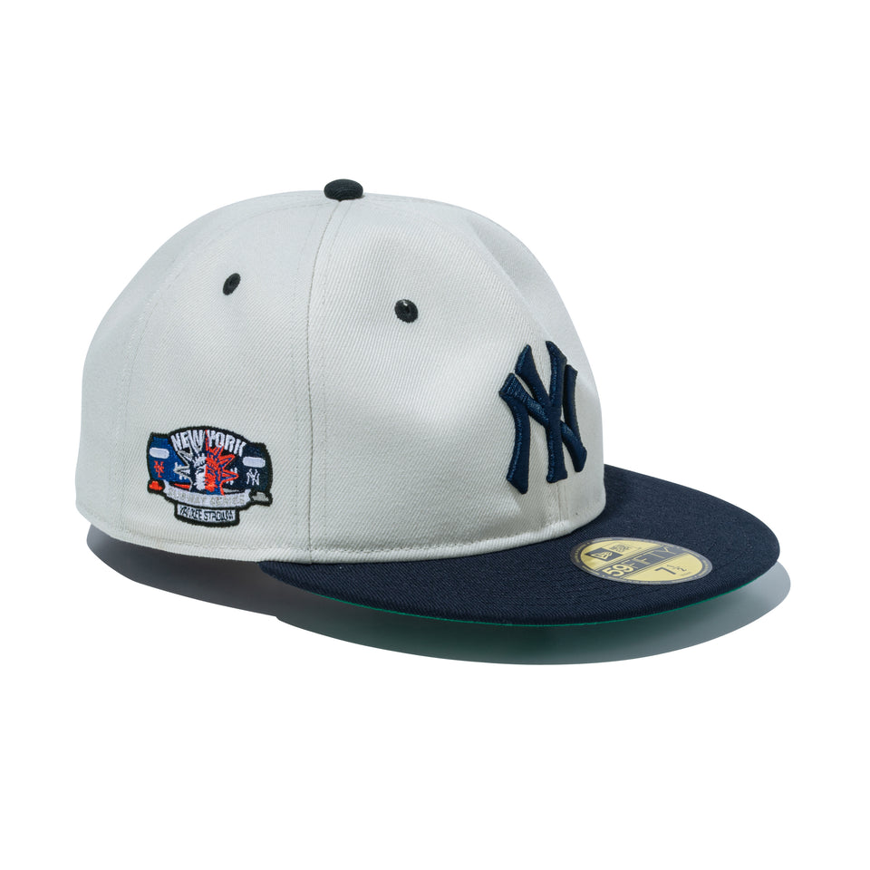 59FIFTY ソフトバックラム Subway Series ニューヨーク・ヤンキース サンディーリネン ネイビーバイザー