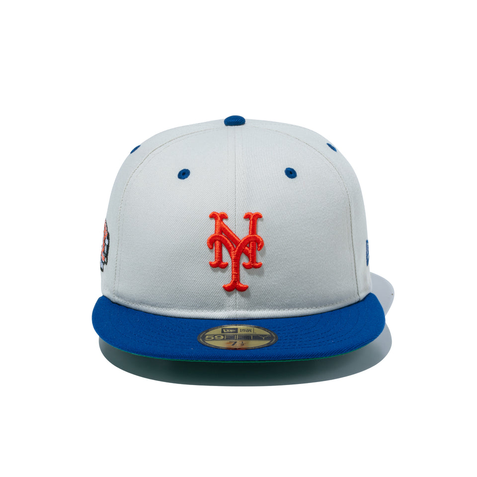 59FIFTY ソフトバックラム Subway Series ニューヨーク・メッツ サンディーリネン ライトロイヤルバイザー