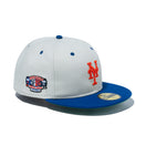 59FIFTY ソフトバックラム Subway Series ニューヨーク・メッツ サンディーリネン ライトロイヤルバイザー