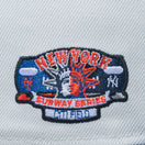 59FIFTY ソフトバックラム Subway Series ニューヨーク・メッツ サンディーリネン ライトロイヤルバイザー