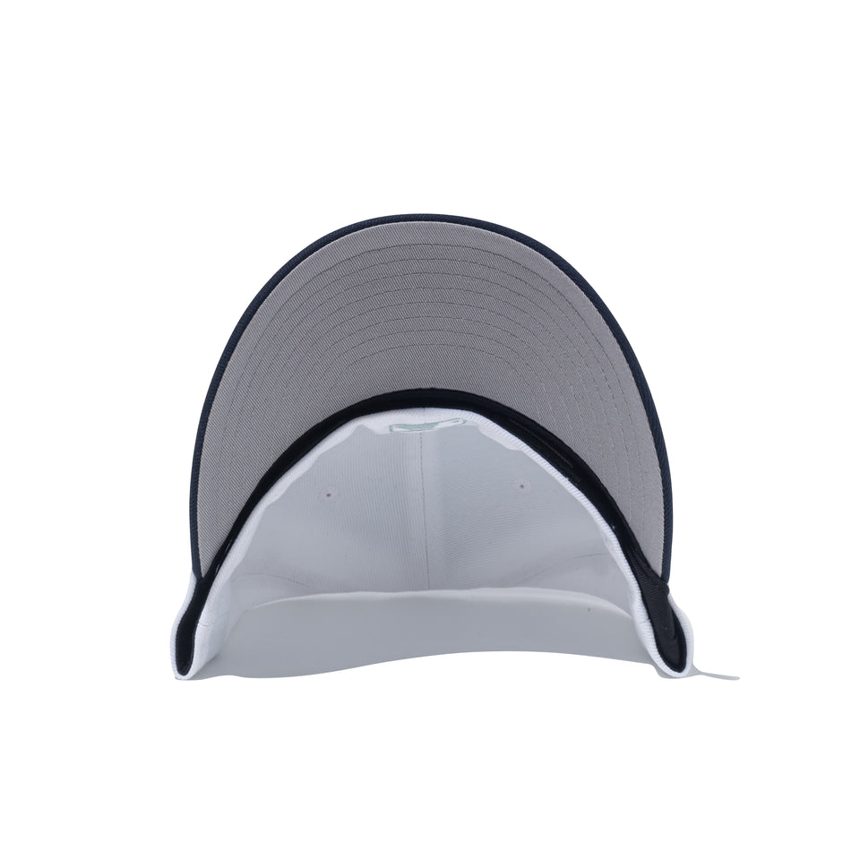 PC 59FIFTY Ice Age シカゴ・ホワイトソックス クーパーズタウン ホワイト ナイトシフトネイビーバイザー