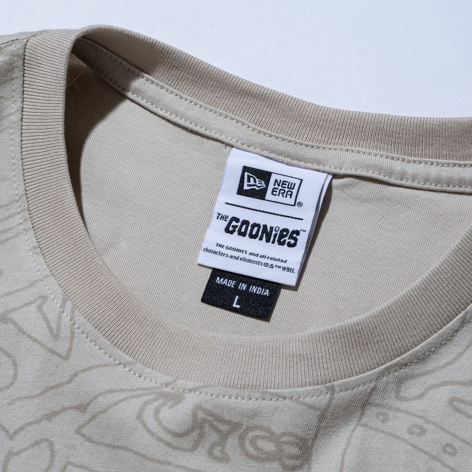 半袖 コットン Tシャツ The Goonies グーニーズ Treasure Map ストーン