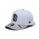 PC 59FIFTY Ice Age サンディエゴ・パドレス クーパーズタウン オプティックホワイト スノーグレーバイザー