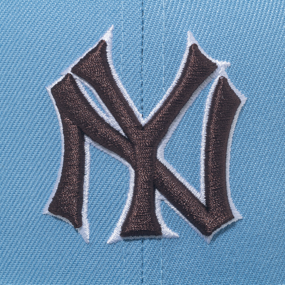 PC 59FIFTY Ice Age ニューヨーク・ヤンキース クーパーズタウン バーズアイブルー フェーデッドブルーバイザー