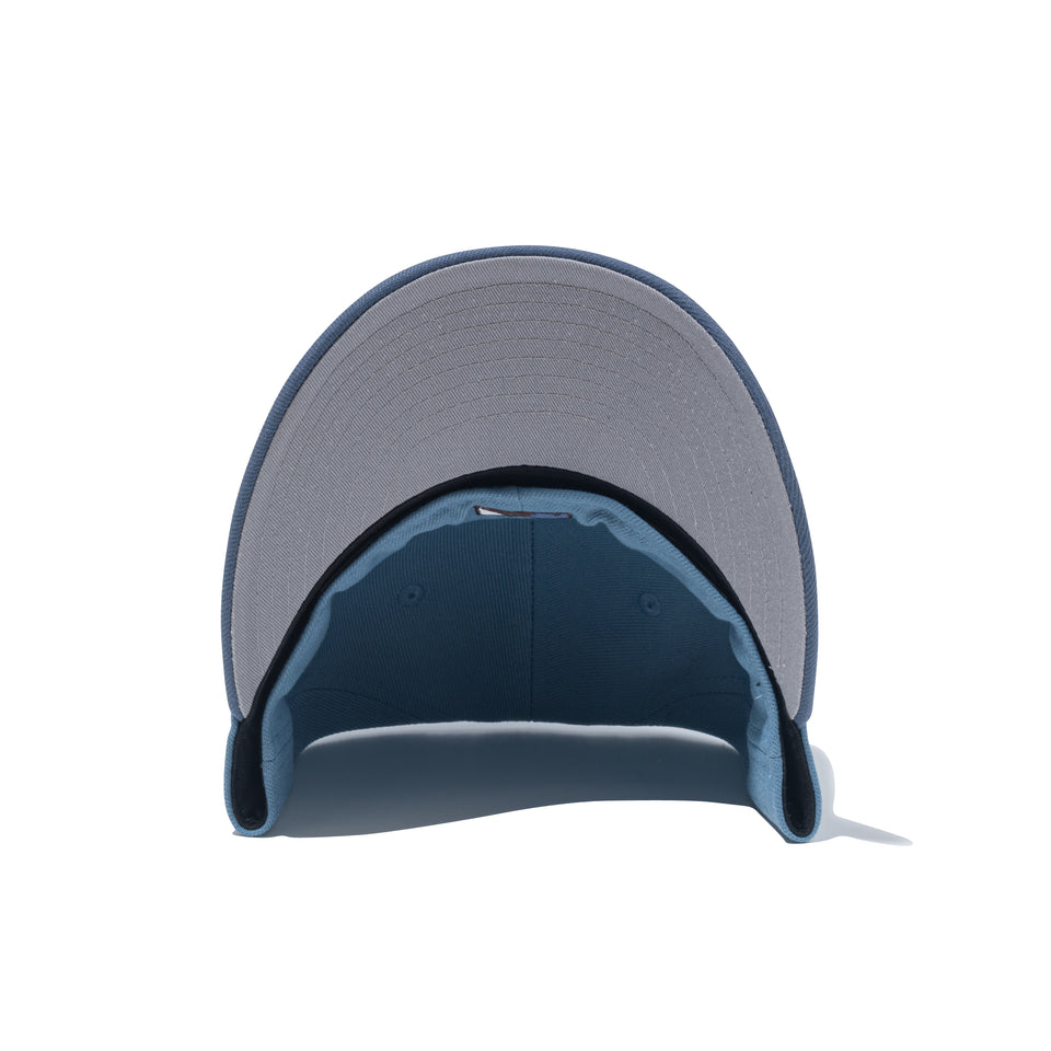 PC 59FIFTY Ice Age タンパベイ・デビルレイズ クーパーズタウン フェーデッドブルー スレートバイザー