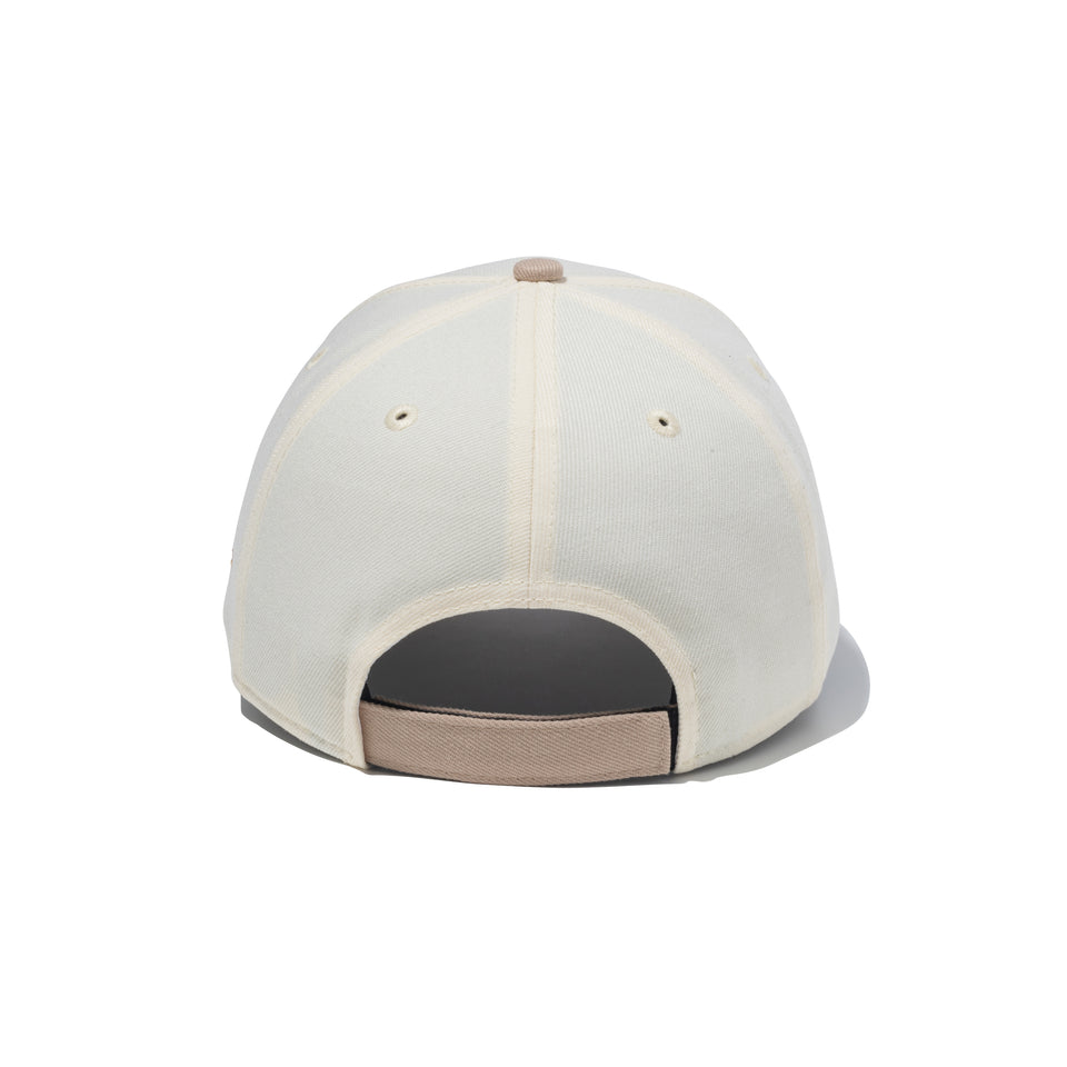 9FORTY Paisley Undervisor ニューヨーク・ヤンキース クローム ベージュ ペイズリーアンダーバイザー