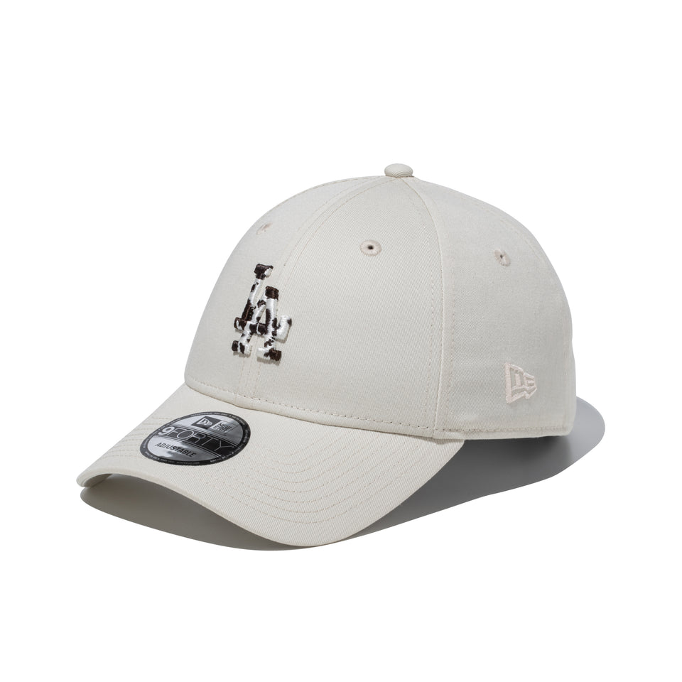 9FORTY Animal Logo ロサンゼルス・ドジャース アイボリー