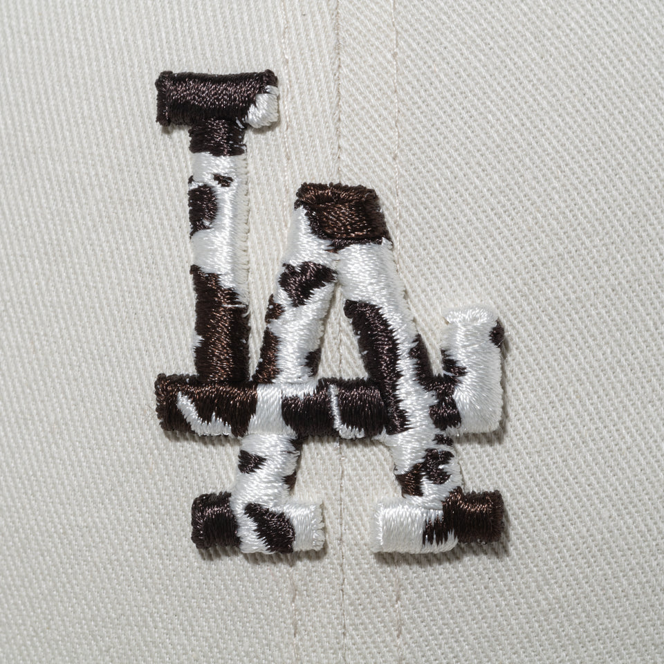 9FORTY Animal Logo ロサンゼルス・ドジャース アイボリー